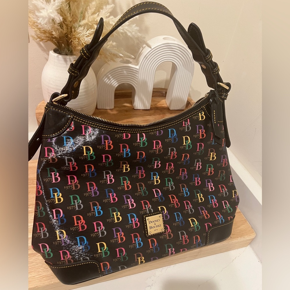 Dooney‎ & Bourke DB75 Multi Hobo bag.